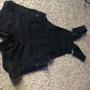 Rue 21 black overalls